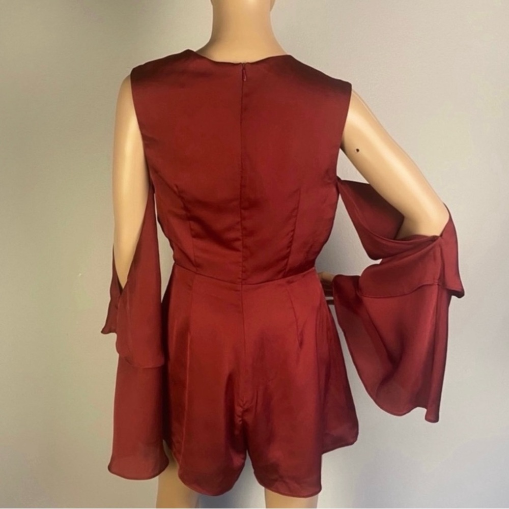 NEW KEEPSAKE THE LABEL COLD-SHOULDER ROMPER - Picture 7 of 8